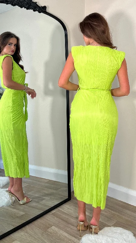 Elena Green Dress