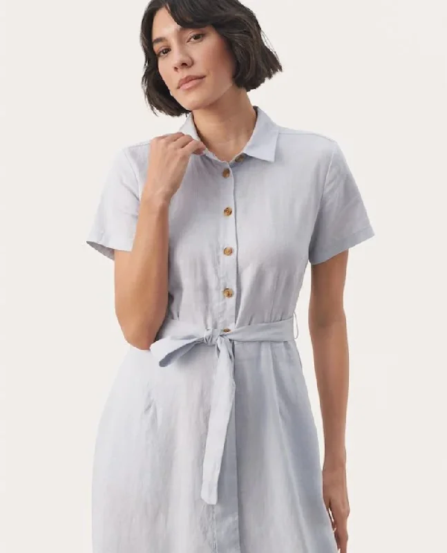 Part Two Eflin Blue Dawn Shirt Dress