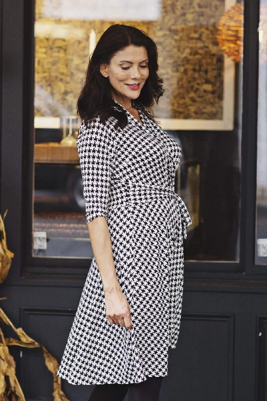 Ruby Dress - Houndstooth