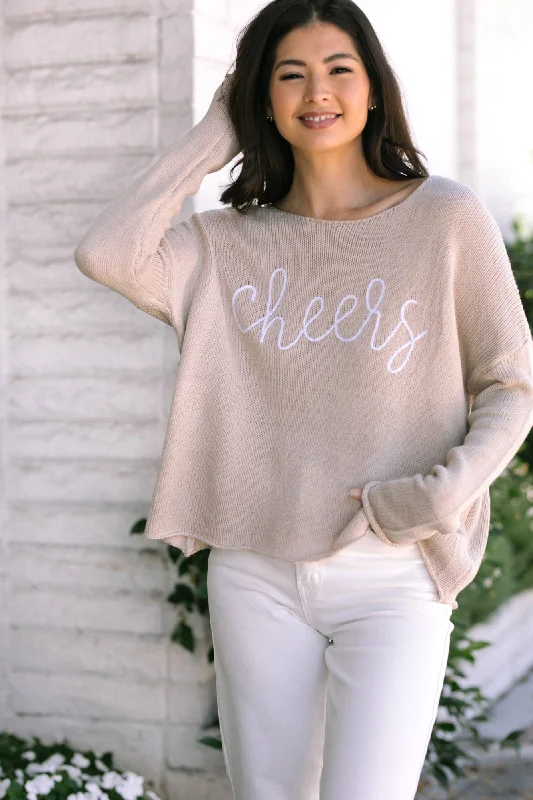 Christy Cheers Knit Sweater