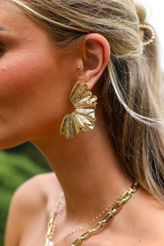 Gilded Love Earring