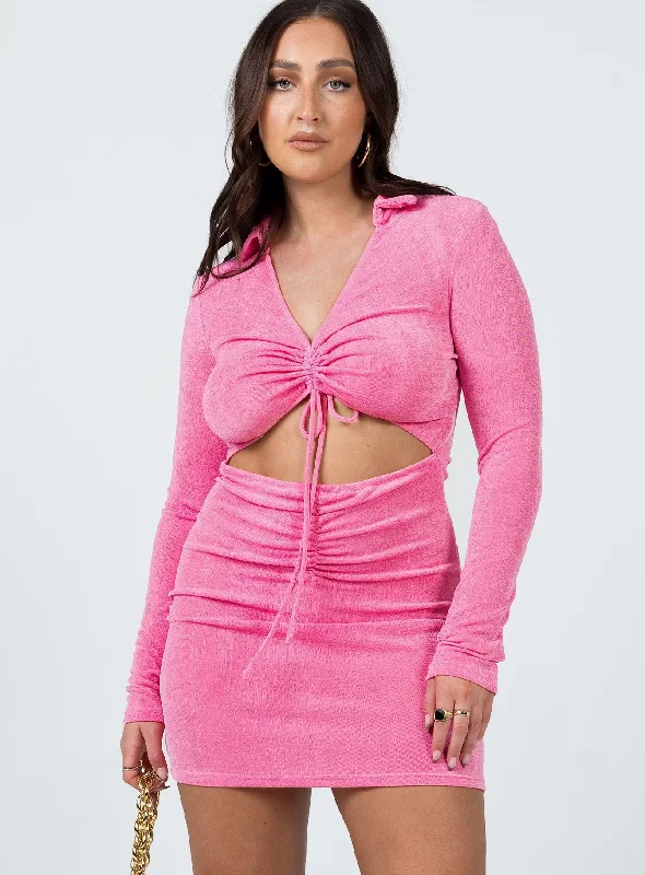 Kylie Mini Dress Pink