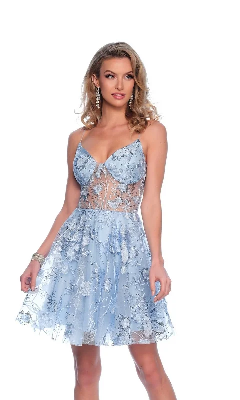 Light Blue Homecoming Dress 11828