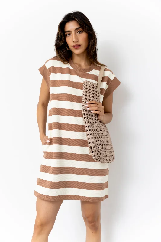 Frye Knit Striped Mini Dress