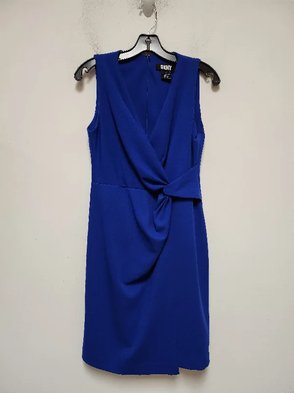 Blue Dress Casual Short Dkny, Size S