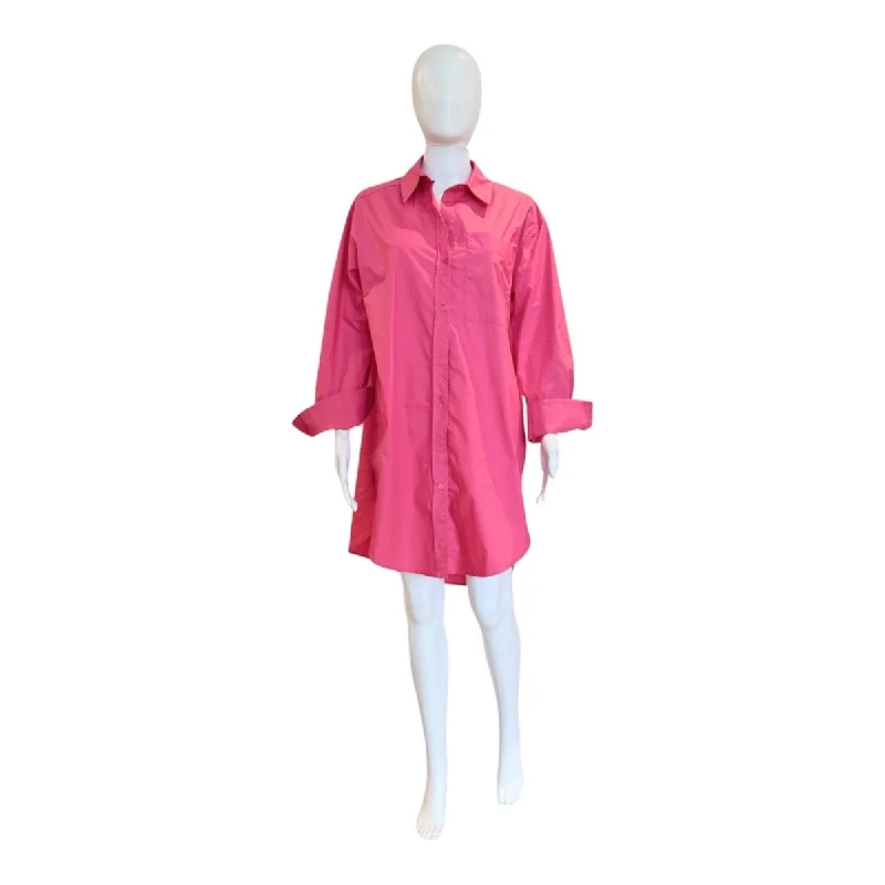 Carole Classic Collared Shirt Dress