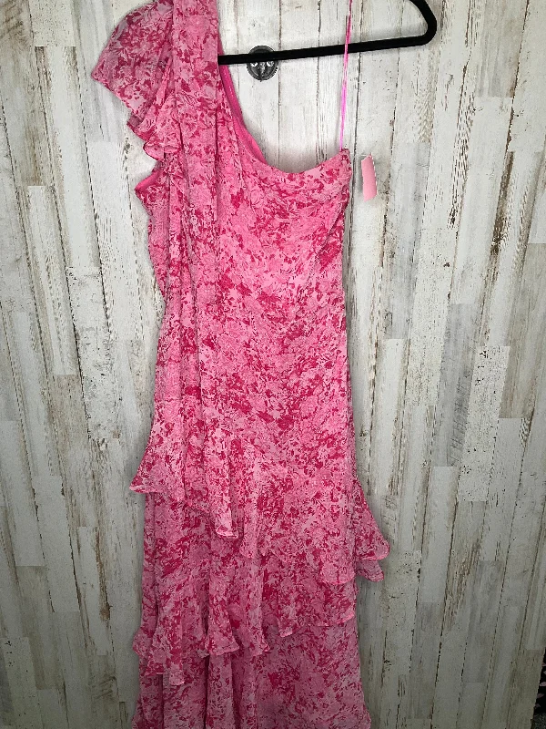 Dress Party Long By Fashion Nova In Floral Print, Size: Xl