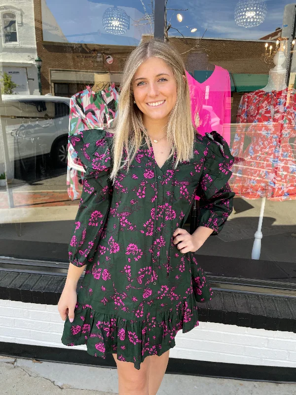 Humble and Kind Floral Dress