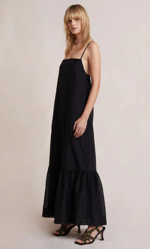 Millie Maxi Tent Dress - Black