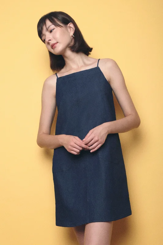 Poli Denim Dress Dark Denim