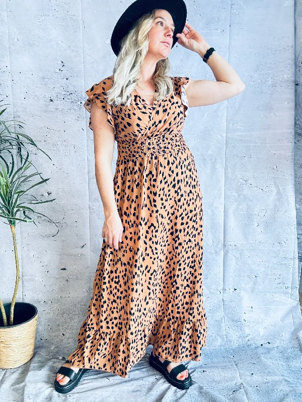 PRICKLE & POLLY- Leopard Dress