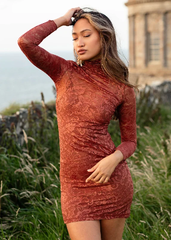 Samara Dress in Clay