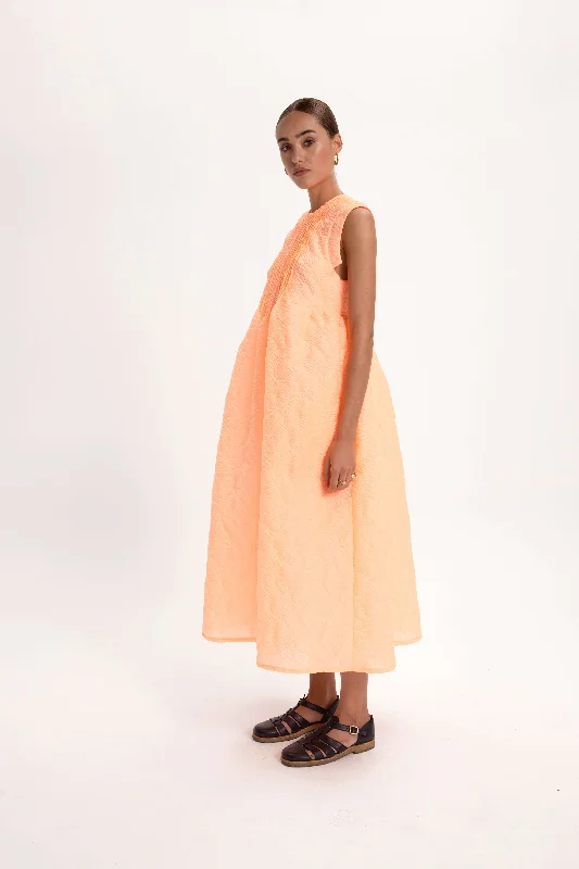 Thelma Dress in Urchin Roe Canvas