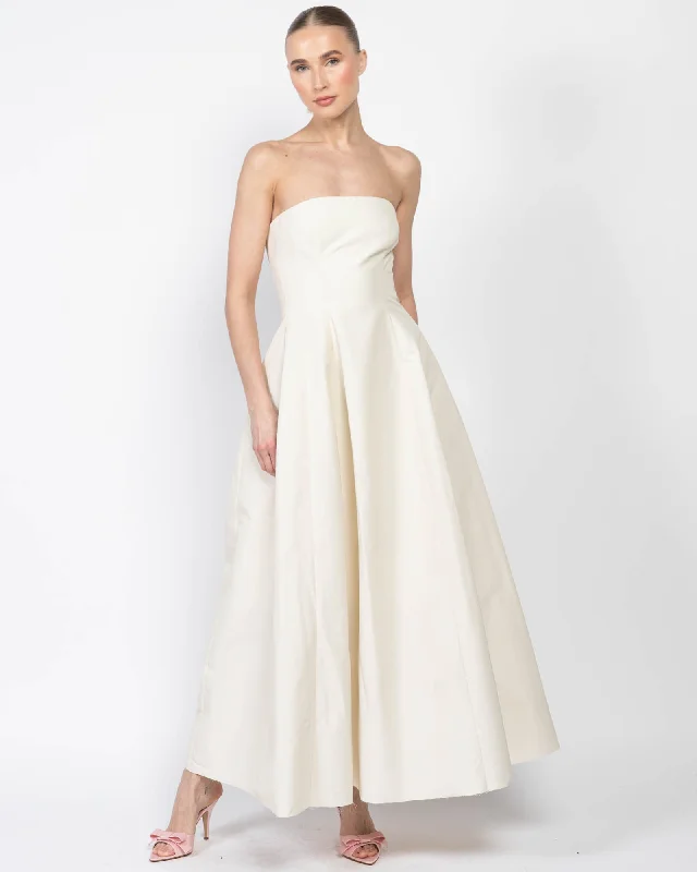 Tafta Strapless Dress