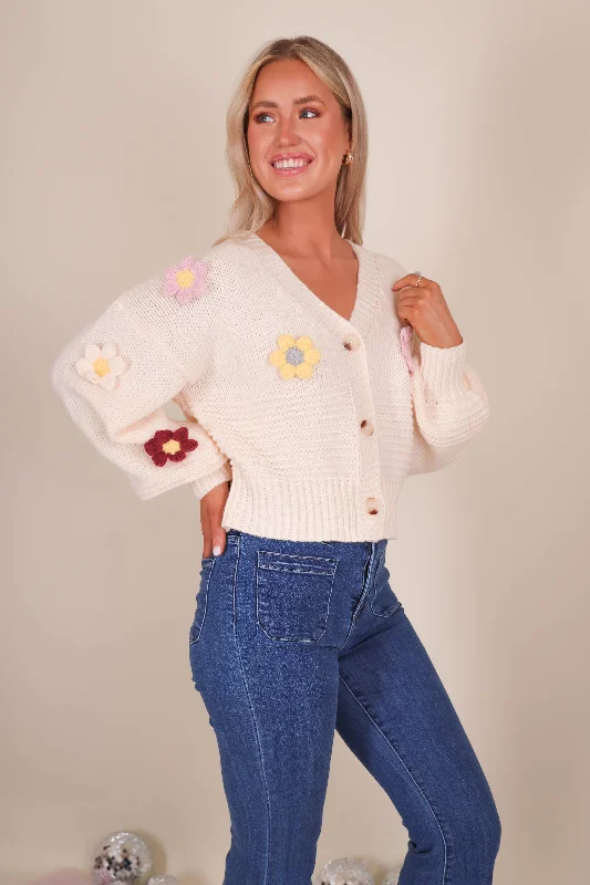 Blooming Where I Want Cardigan