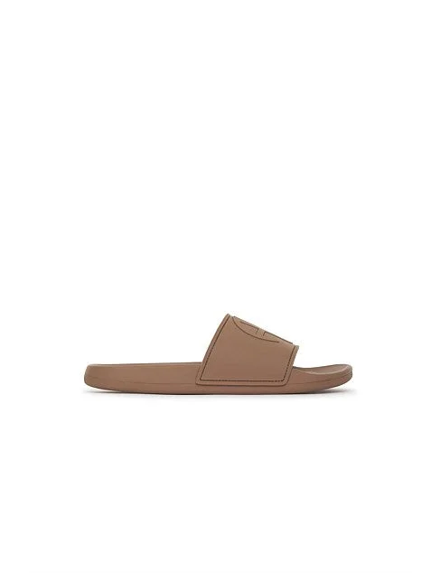 Anine Bing Isla Slides - Camel