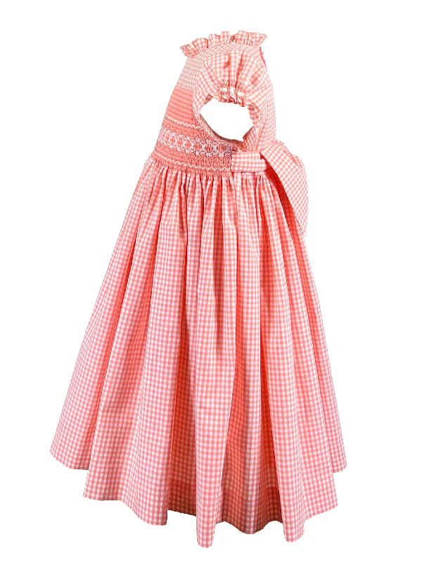 Darling Clementine Vichy Gingham Smocked Dress