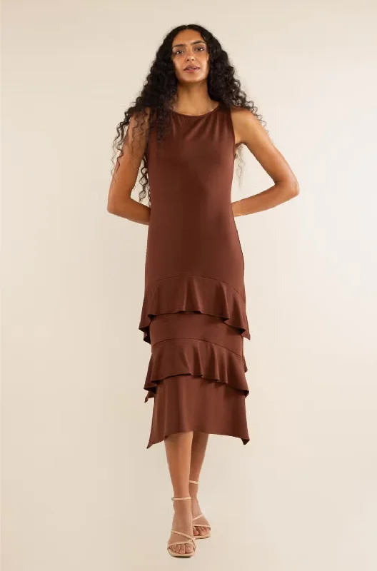 Delphi Ruffled Dress