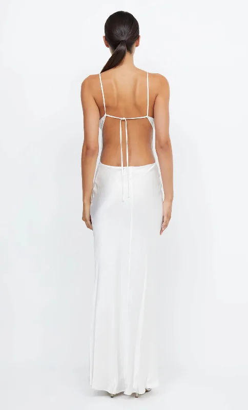 Hire Bec + Bridge Cedar City Maxi Dress in Ivory White