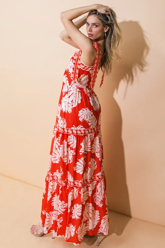 UP FOR ANYTHING WOVEN MAXI DRESS