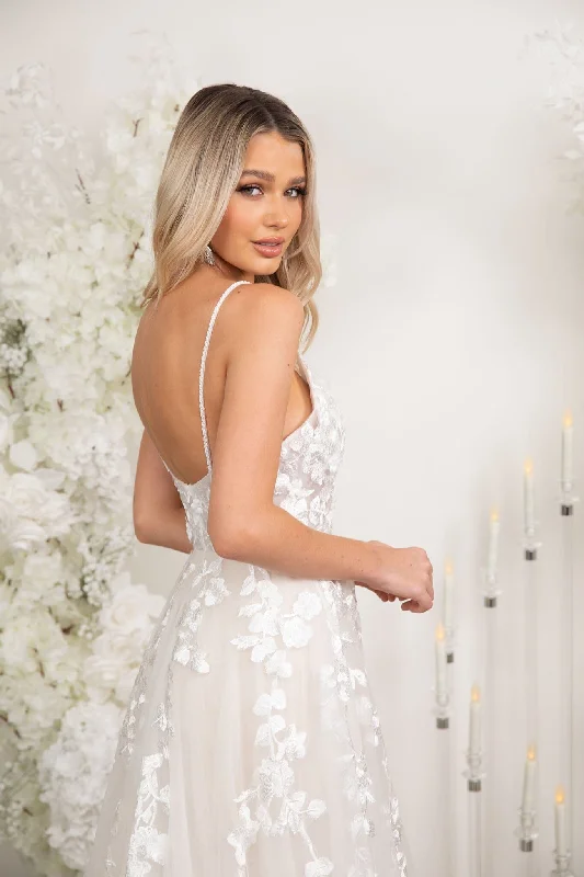 IRENE Gown in Ivory/Champagne