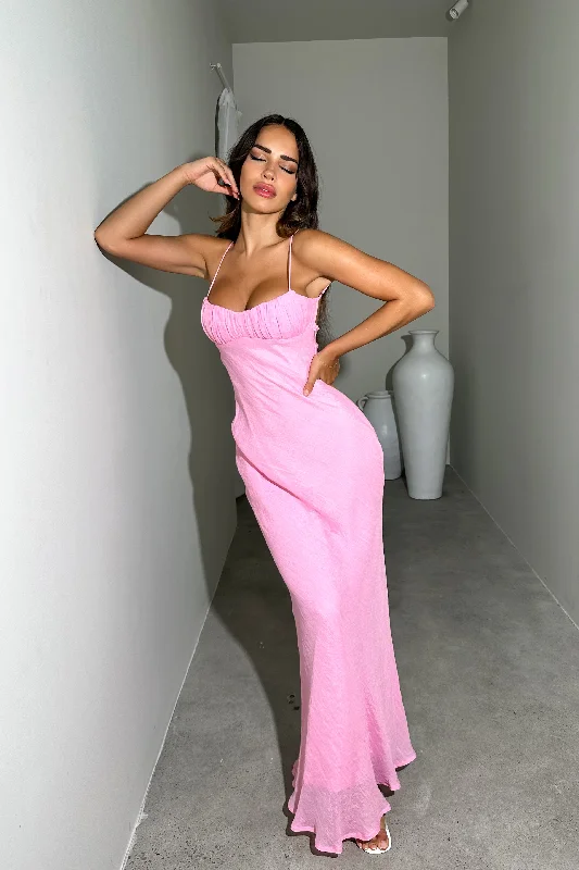 LUPIN DRESS - PINK