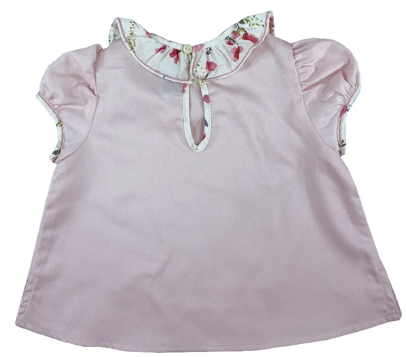 Pink Garance Play Set - Matching Blouse & Bloomer