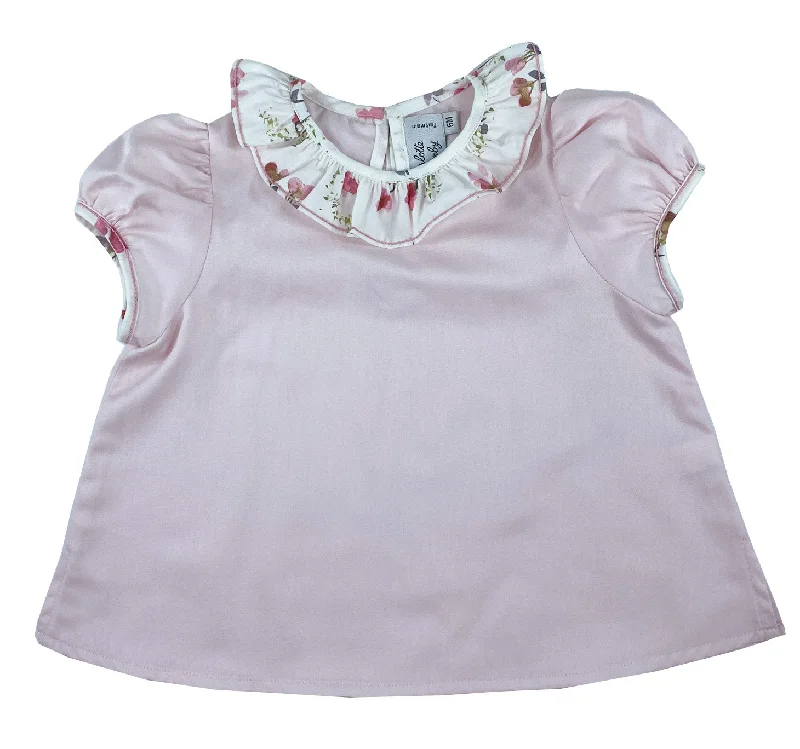 Pink Garance Play Set - Matching Blouse & Bloomer