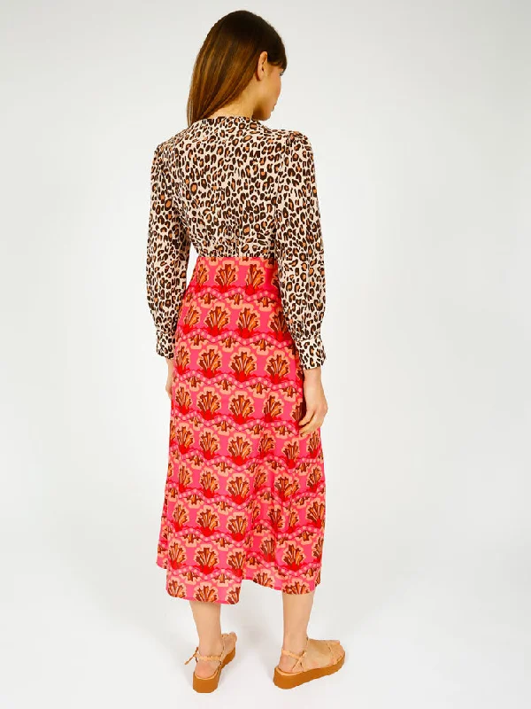 Primrose Park Opal Dress Leopard & Zig Zag