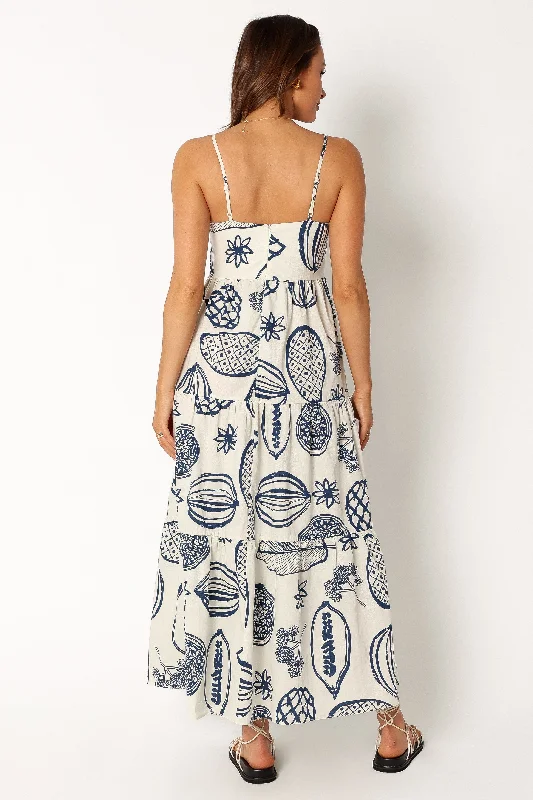 Ronin Maxi Dress - Navy