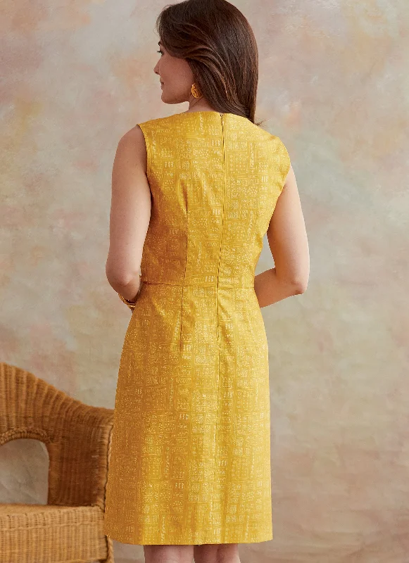 Butterick 6676 Misses' Dress Pattern | Easy