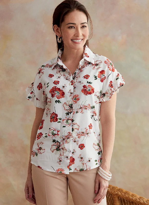 Butterick 6686 Misses' Top Pattern | Very Easy