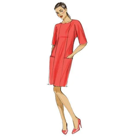 Vogue Pattern 9022  Misses' Dress | Very Easy