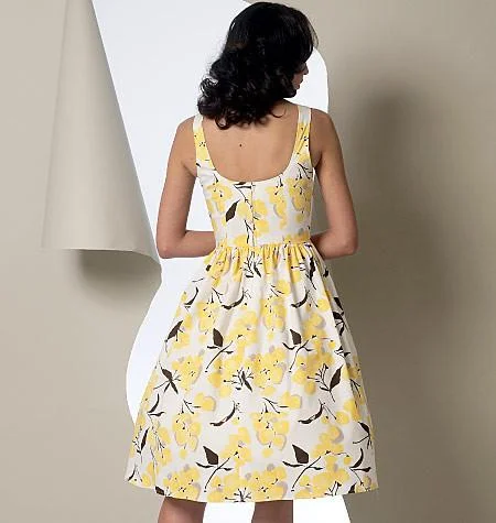 Vogue Pattern 9100 Misses' Dress | Very Easy Vogue