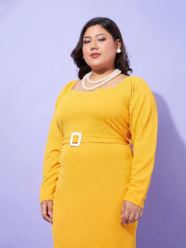 5XL / Mustard / Karera Knit